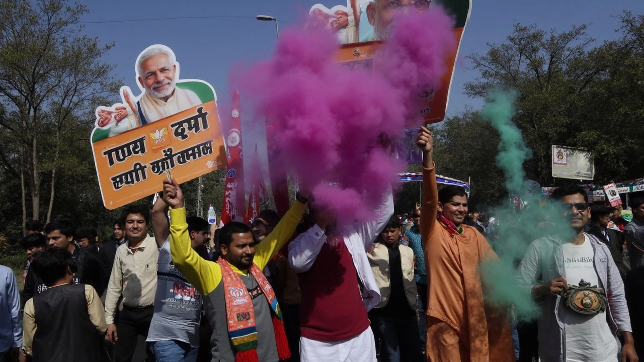 BJP's Historic Win: Modi's Party Makes a Comeback in New Delhi After 27 Years