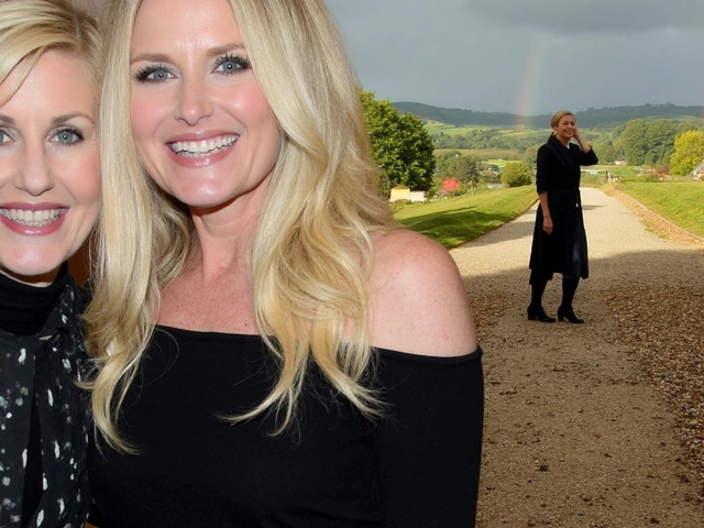 Ellen DeGeneres Finds Joy in Cotswolds: Rainbow Photographed at English Countryside Home