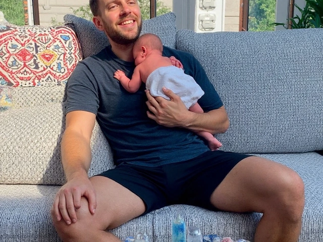 Calvin Harris Surprises Fans With Raw Placenta Photos in Baby Micah's Birth Reveal